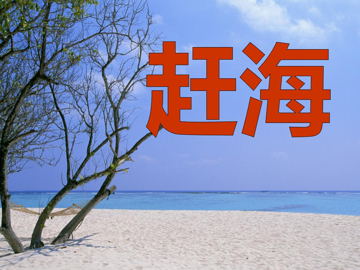 《赶海》PPT课件