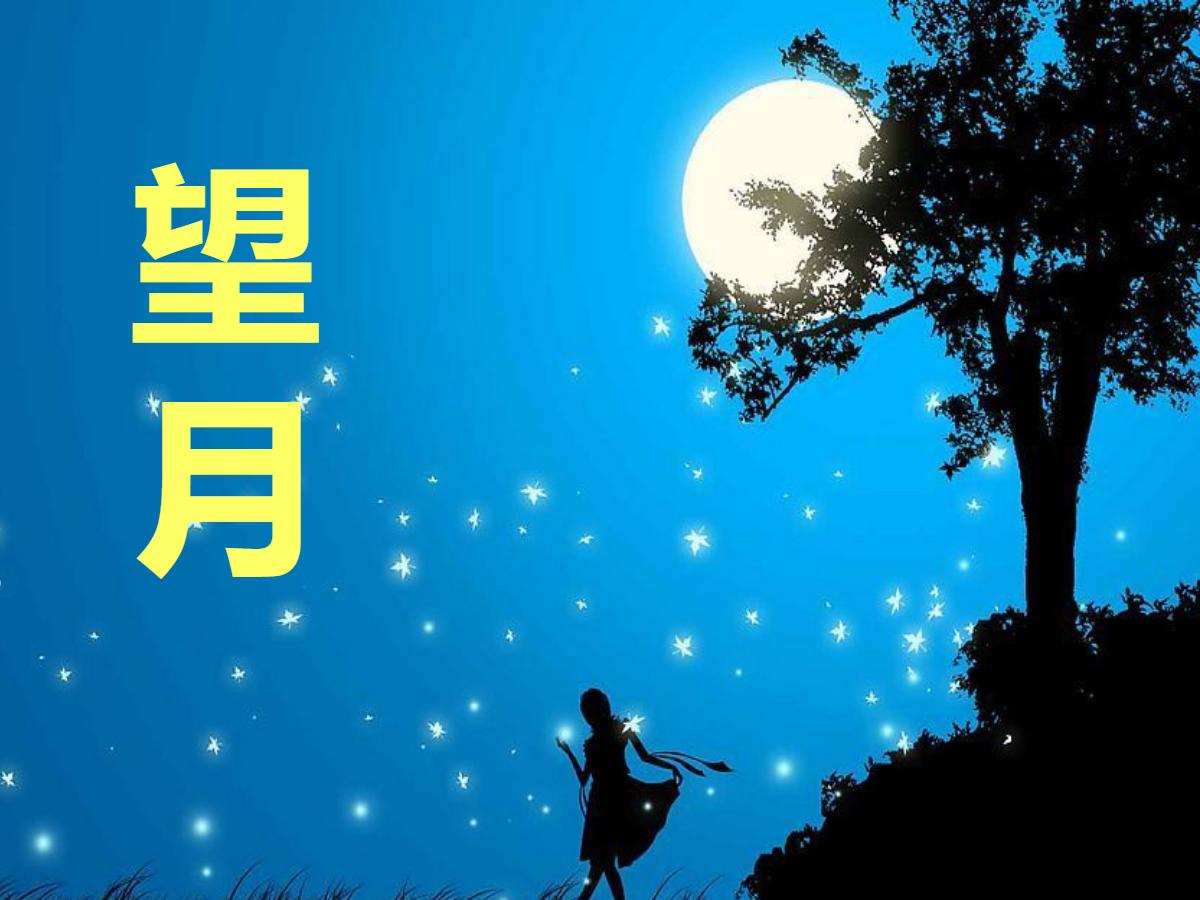 《望月》PPT课件