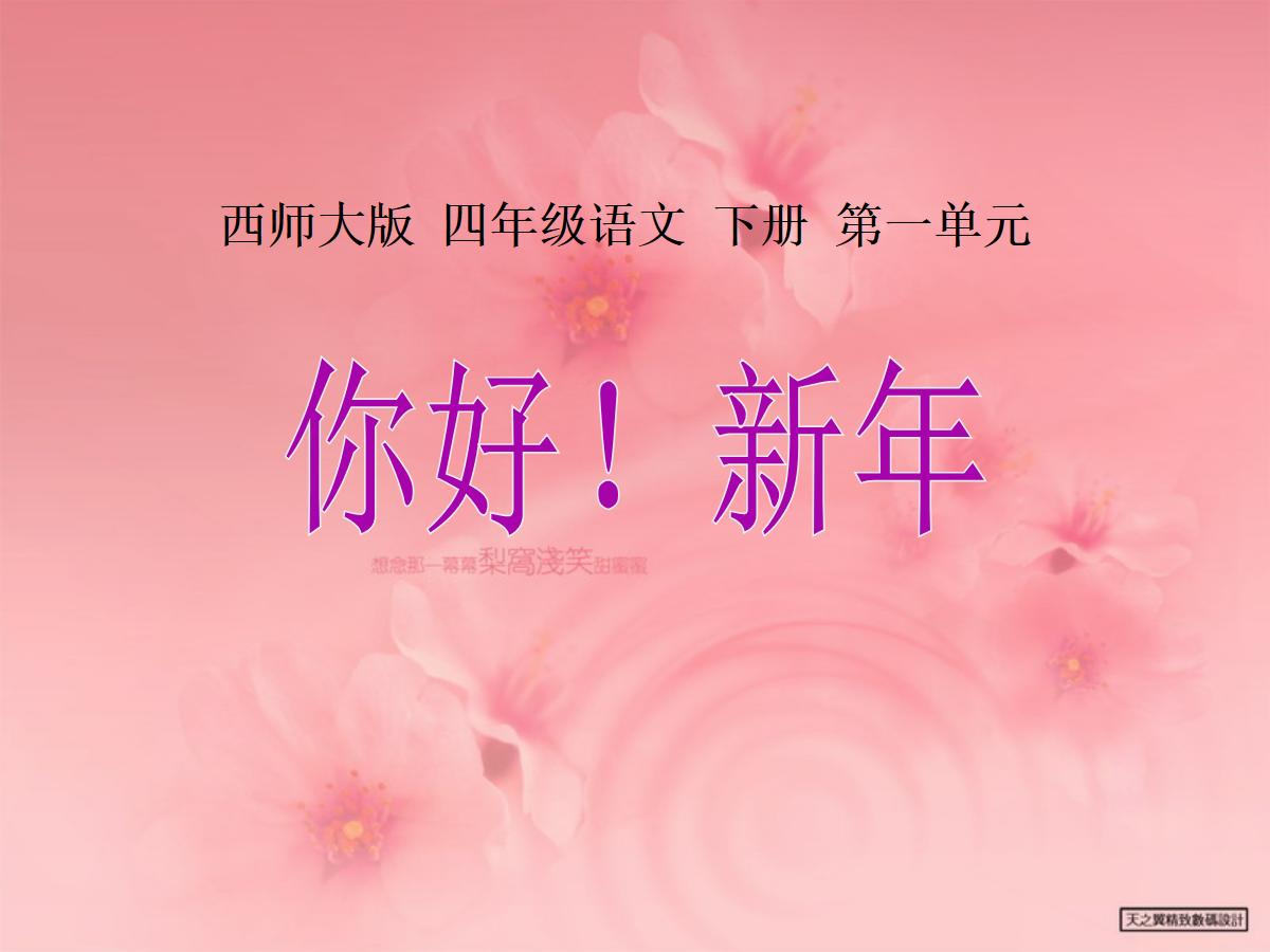 《你好！新年》PPT课件2