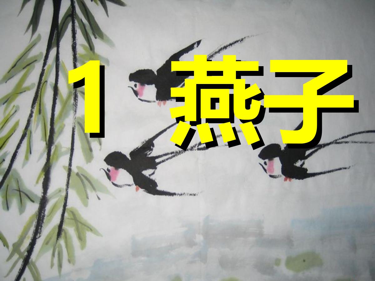 《燕子》PPT课件5
