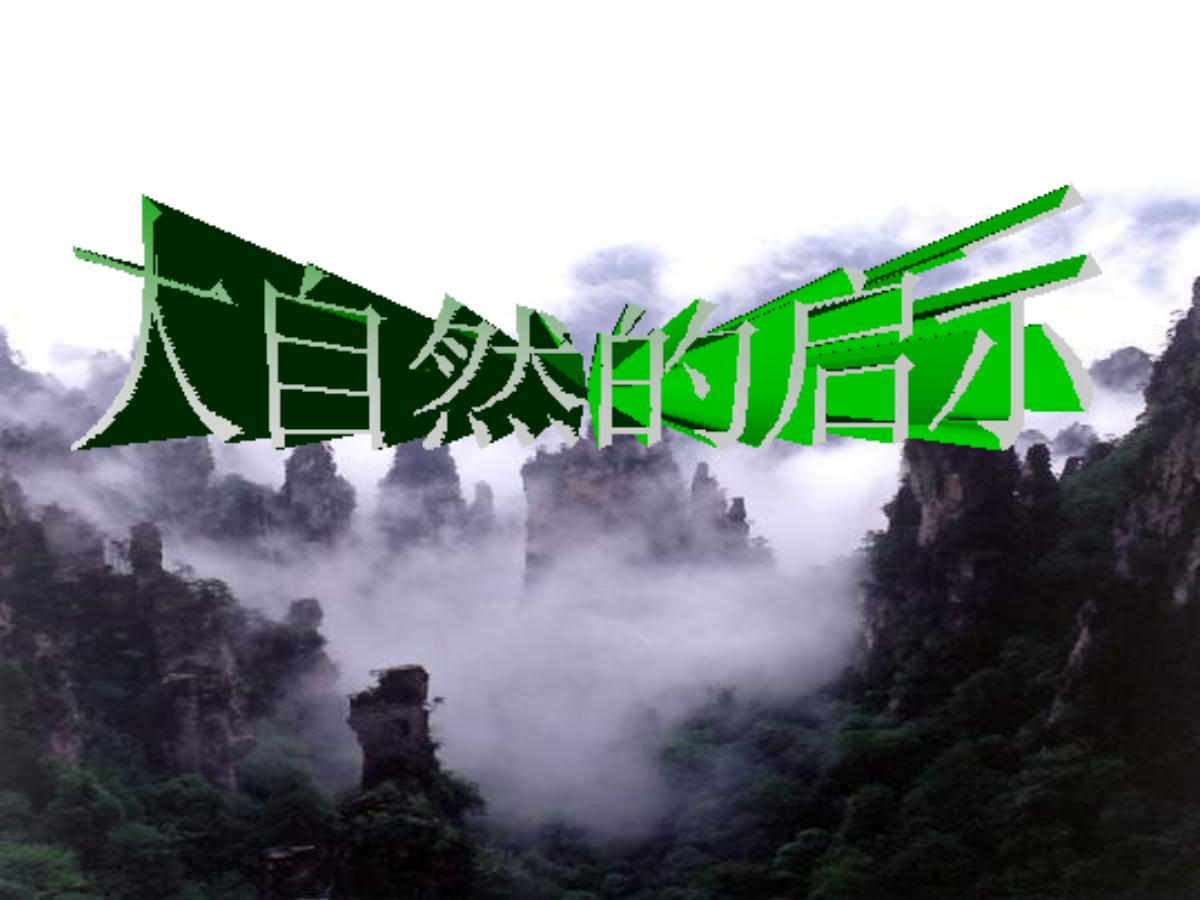 《大自然的启示》PPT课件2