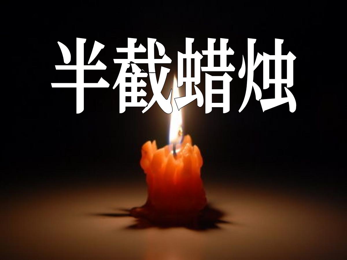 《半截蜡烛》PPT课件4