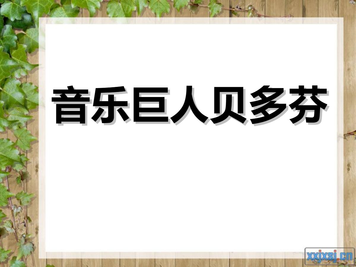 《音乐巨人贝多芬》PPT课件4