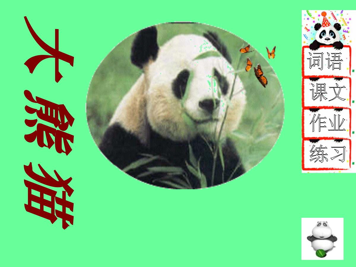 《大熊猫》PPT课件3