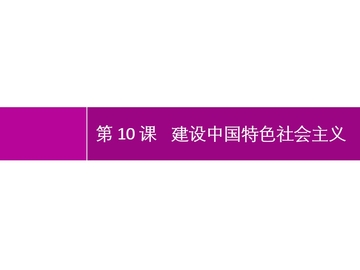 《建设中国特色社会主义》PPT优质课件