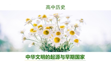 《中华文明的起源与早期国家》PPT教学课件下载