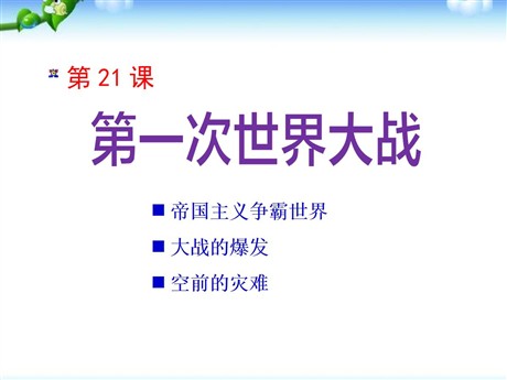 《第一次世界大战》垄断资本主义时代的世界PPT课件8