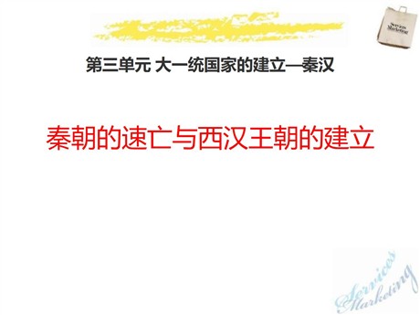 《秦朝的速亡与西汉王朝的建立》大一统国家的建立—秦汉PPT课件3
