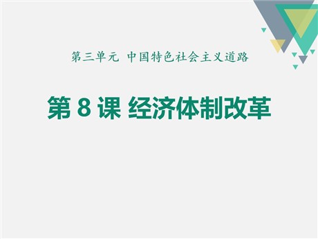《经济体制改革》PPT