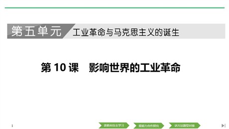 《影响世界的工业革命》PPT课件下载