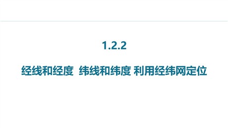 《经线和经度纬线和纬度利用经纬网定位》地球PPT课件