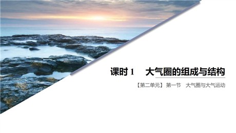 《大气圈与大气运动》从地球圈层看地表环境PPT下载(第1课时大气圈的组成与结构)
