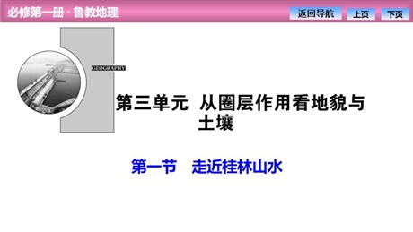 《走近桂林山水》从圈层作用看地貌与土壤PPT课件