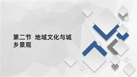 《地域文化与城乡景观》乡村和城镇PPT精品课件