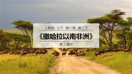 《撒哈拉以南非洲》东半球其他的地区和国家PPT下载(第2课时)