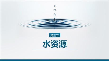 《水资源》中国的自然资源PPT教学课件