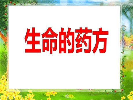 《生命的药方》PPT课件3