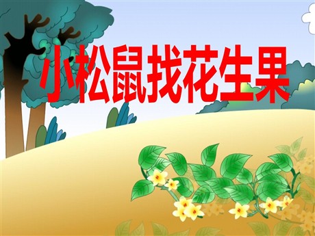 《小松鼠找花生果》PPT课件3