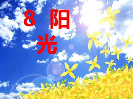 《阳光》PPT课件6