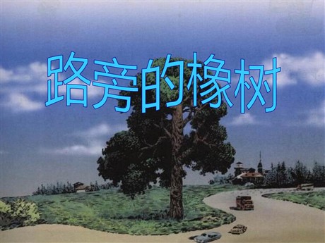 《路旁的橡树》PPT课件5