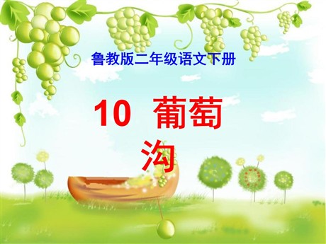 《葡萄沟》PPT课件8