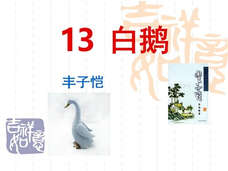 《白鹅》PPT课件9