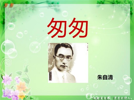 《匆匆》PPT课件5