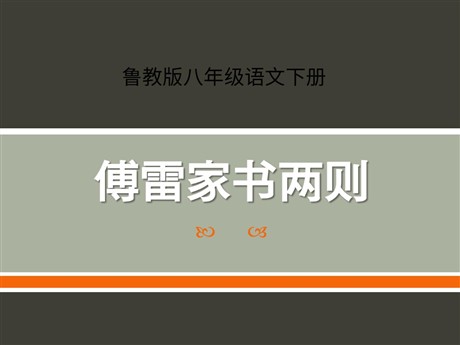《傅雷家书两则》PPT课件9