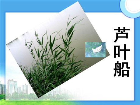 《芦叶船》PPT课件2