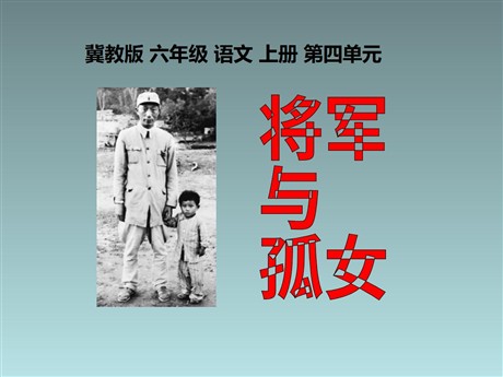 《将军与孤女》PPT课件2