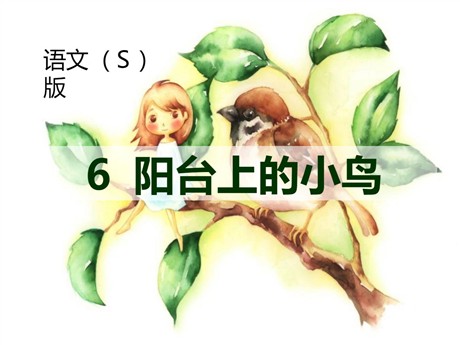 《阳台上的小鸟》PPT课件2