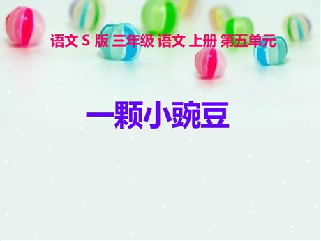 《一颗小豌豆》PPT课件6