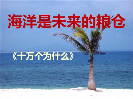 《海洋是未来的粮仓》PPT课件