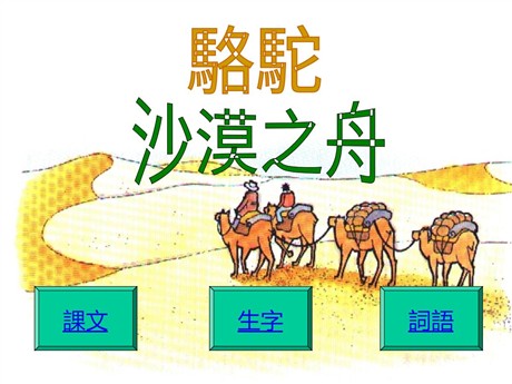 《沙漠之舟》PPT课件2