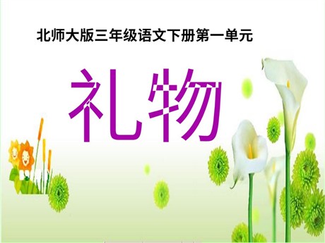 《礼物》PPT课件5