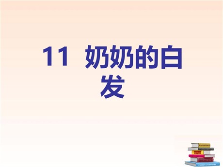 《奶奶的白发》PPT课件5