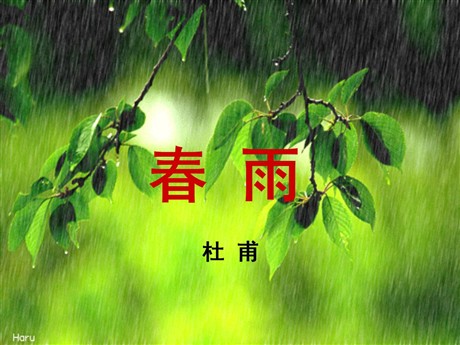 《春雨》PPT课件4