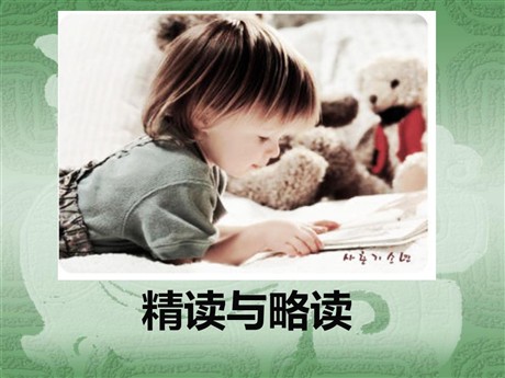 《精读与略读》PPT课件2