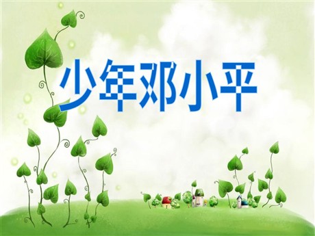 《少年邓小平》PPT课件2