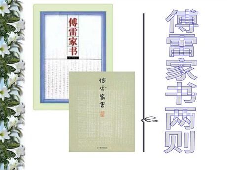 《傅雷家书两则》PPT课件4