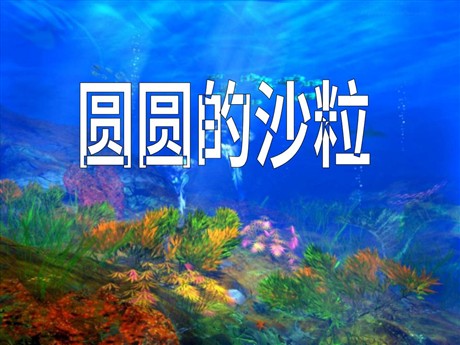 《圆圆的沙粒》PPT课件2