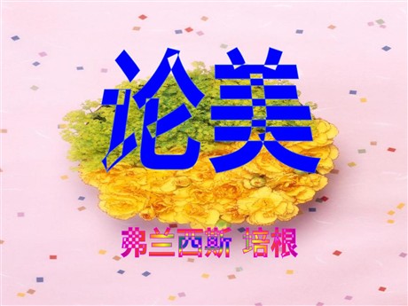 《论美》PPT课件4