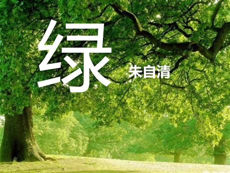 《绿》PPT课件2