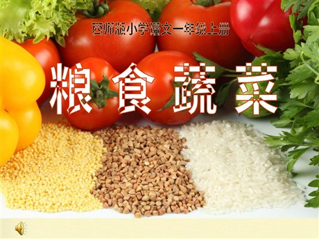 《粮食蔬菜》PPT课件3