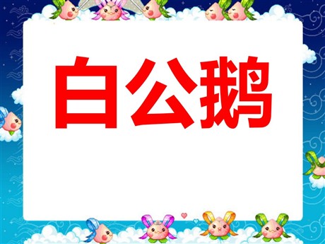 《白公鹅》PPT课件下载2