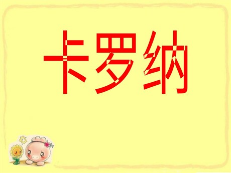 《卡罗纳》PPT课件下载4