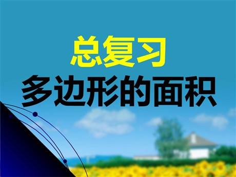 《多边形的面积》总复习PPT课件
