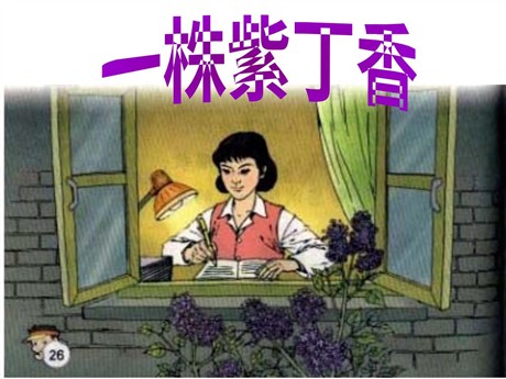 《一株紫丁香》PPT教学课件下载3
