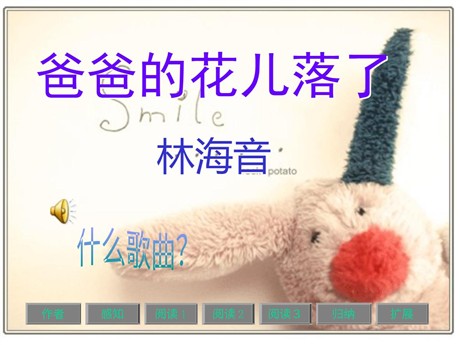 《爸爸的花儿落了》PPT课件5