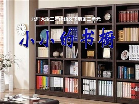 《小小的书橱》PPT课件